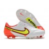 Nike Fotbollssko Tiempo Legend 9 Elite FG Motivation - Vit Neon Röd