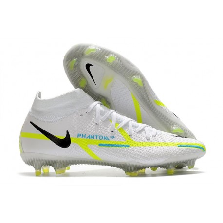 Fotbollssko för gräs Nike Phantom GT2 Dynamic Fit Elite FG Grå Blå