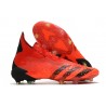adidas Predator Freak + FG/ AG Meteorite - Röd Svart