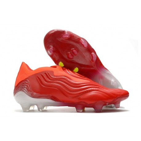 adidas Copa Sense+ FG Fotbollsskor Meteorite - Röd Vit Röd