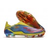 Fotbollsskor Herrar adidas X Ghosted + FG X-Men Cyclops - Blå Röd Gul