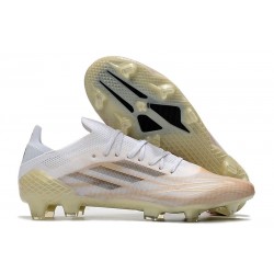 adidas X Speedflow.1 FG Fotbollsskor Inflight - Vit Svart Guld