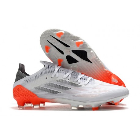 adidas X Speedflow.1 FG Fotbollsskor WhiteSpark - Vit Silver Röd