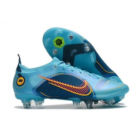 Nike Mercurial Vapor XIV Elite SG-Pro Blueprint - Blå Orange Blå