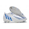 adidas Predator Edge+ FG fotbollsskor Diamond Edge - Vit Blå