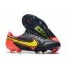 Nike Fotbollssko för gräs Tiempo Legend 9 Elite FG Svart Röd Gul