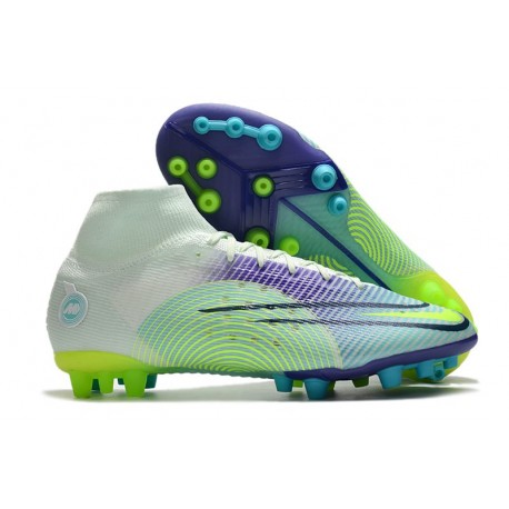 Nike Mercurial Superfly VIII Elite AG Dream Speed 5 - Grön Neon Lila
