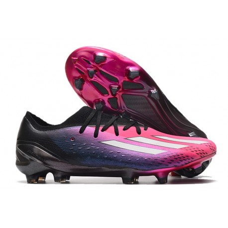 adidas X Speedportal.1 FG Fotbollsskor Rosa Svart Vit