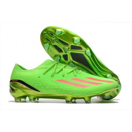 adidas X Speedportal.1 FG Fotbollsskor Grön Röd