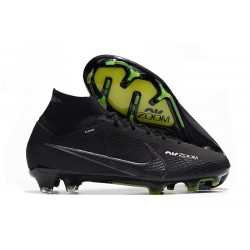 Nike Air Zoom Mercurial Superfly Elite IX FG Shadow Svart Grå Vit Neon