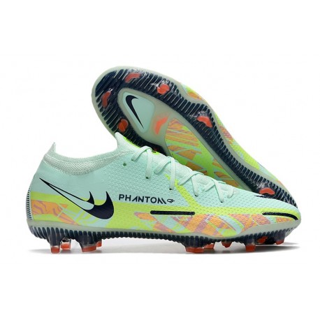 Nike Phantom GT II Elite FG Herr Bonded - Grön Blå Grön