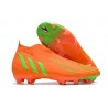 adidas Predator Edge+ FG fotbollsskor Game Data - Röd Grön Svart