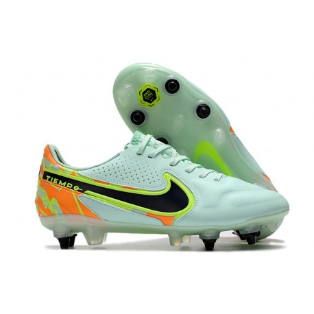Nike Tiempo Legend IX Elite SG-PRO AC Grön Svart Orange