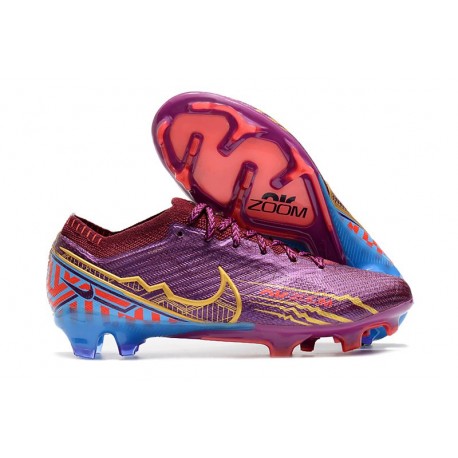 Nike Zoom Mercurial Vapor XV Elite Fg Mbappé Personal Edition - Röd Guld