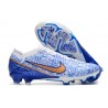 Nike Zoom Mercurial Vapor XV Elite Fg Vit Blå Guld