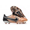 Nike Fotbollssko för gräs Tiempo Legend 9 Elite FG Brun Vit Röd
