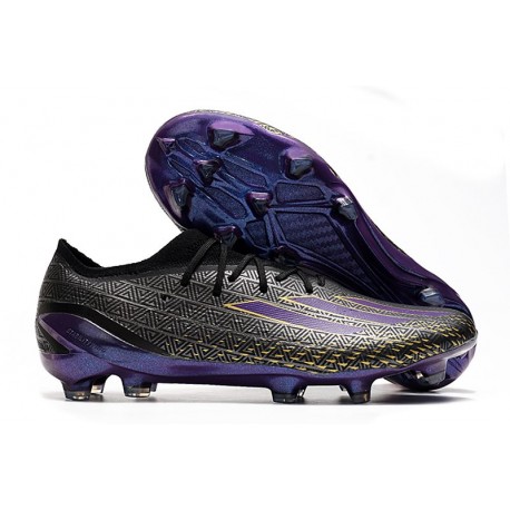 adidas X Speedportal.1 FG Fotbollsskor Svart Lila