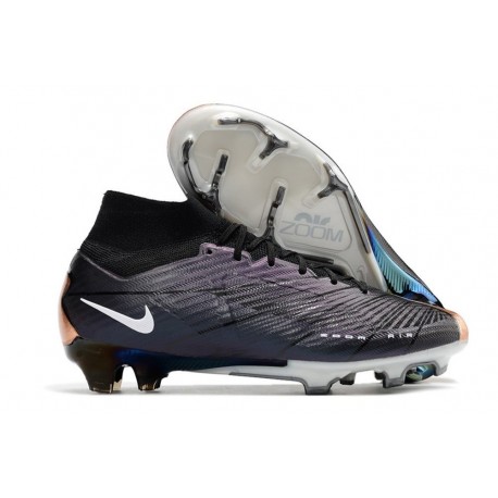Nike Zoom Mercurial Superfly Elite 9 FG Svart Guld Vit
