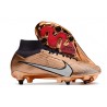 Nike Zoom Mercurial Superfly IX Elite Sg Mbappé Personal Edition -Brun