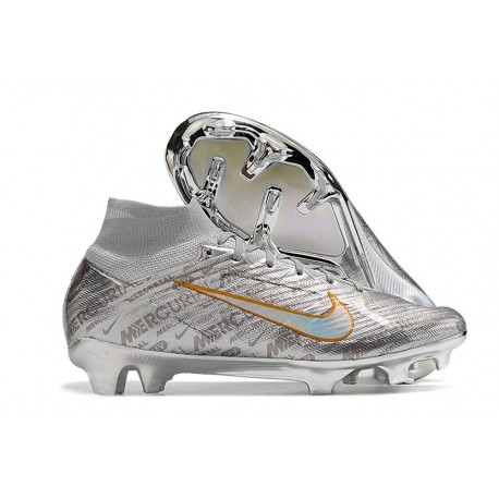 Nike Zoom Mercurial Superfly Elite 9 XXV FG Silver