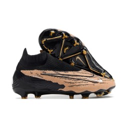Fotbollsskor för Män Nike Phantom GX Elite DF FG Brun Svart