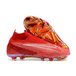 Nike Phantom GX Elite DF Link FG Röd Vit