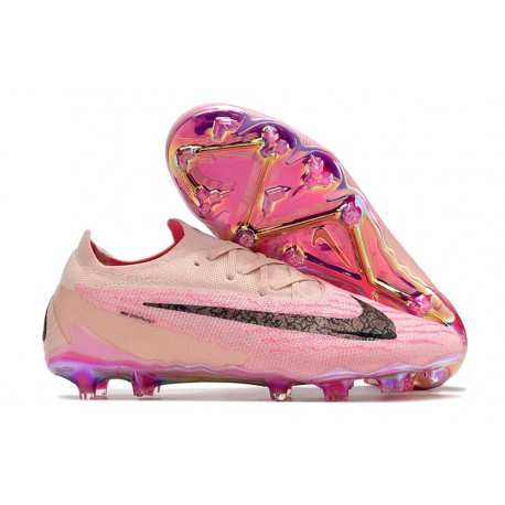 Nike Phantom GX Elite Link FG Rosa Svart