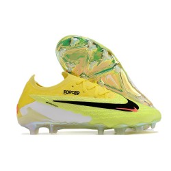 Nike Phantom GX Elite FG Herrar Gul Grön Svart