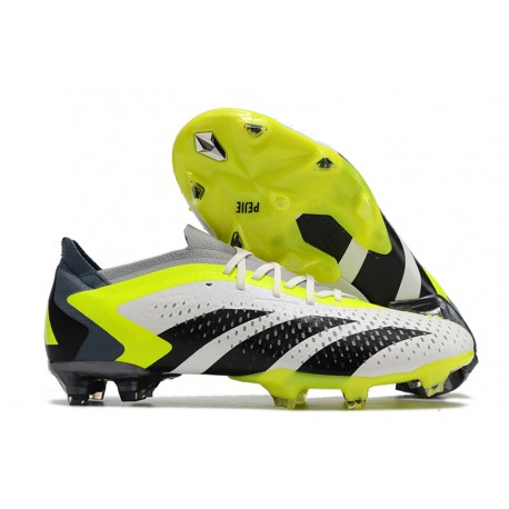 adidas Predator Accuracy.1 FG Crazyrush - Vit Svart Lucid Lemon