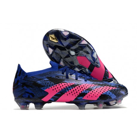 adidas Predator Accuracy.1 FG Lucid Blue Team Real Magenta Svart