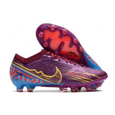 Nike Zoom Mercurial Vapor 15 Elite AG-Pro Mbappé Personal Edition - Röd Guld