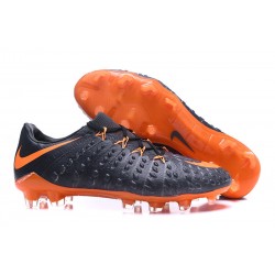 Nike Hypervenom Phantom III FG Fotbollsskor för Män - Svart Orange