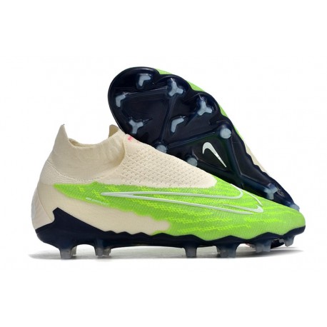 Nike Phantom GX Elite DF Link FG Grön Vit