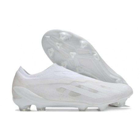 Fotbollsskor adidas X Crazyfast .1 LL FG Pearlized - Vit