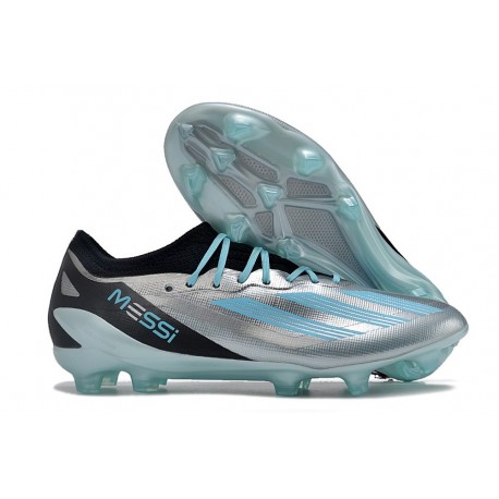 adidas X Crazyfast Messi .1 FG Silver Blå Svart
