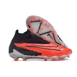 Nike Phantom GX Elite DF Link FG Ready - Röd Svart Vit