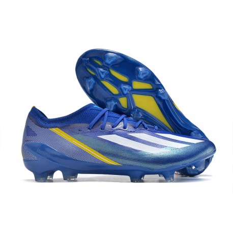 adidas X Crazyfast Messi .1 FG Blå Vit Gul