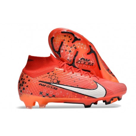 Nike Zoom Mercurial Superfly Elite 9 FG MDS Röd Vit