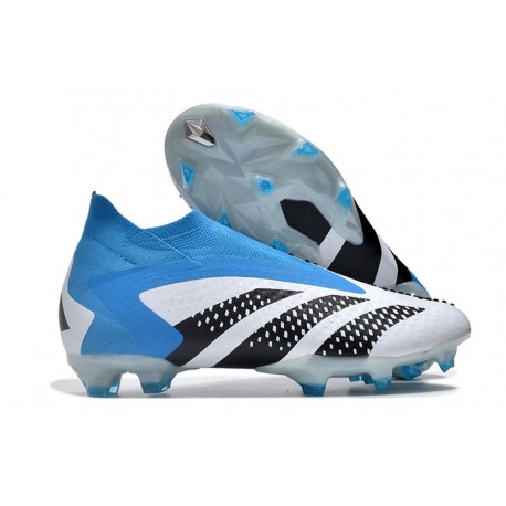 Fotbollsskor adidas Predator Accuracy + FG Vit Blå Svart