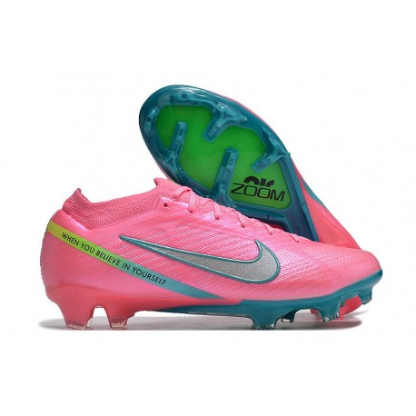 Nike Zoom Mercurial Vapor XV Elite Fg Rosa Blå