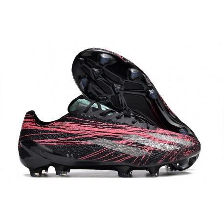 adidas X Crazyfast Strung+ FG Herr Svart Rosa