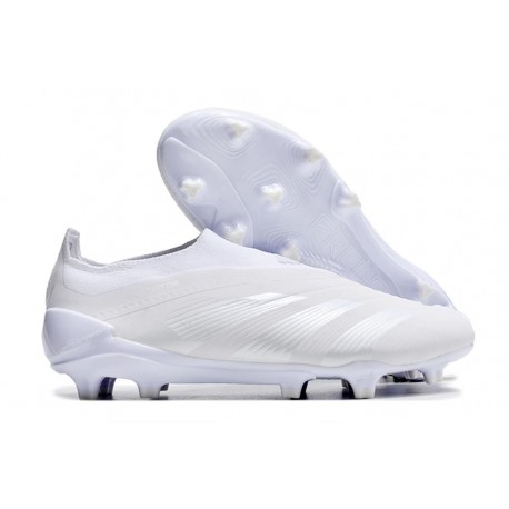 Fotbollsskor adidas Predator Elite LL FG Vit Silver