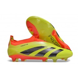 Fotbollsskor adidas Predator Elite LL FG Gul Svart Röd
