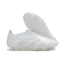 adidas Predator 24 Elite FG Skor Pearlized Vit Silver
