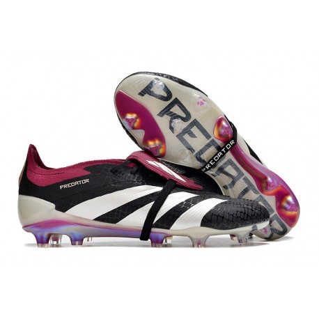 Fotbollsskor adidas Predator FT Elite FG Svart Vit Lila