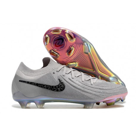 Nike Phantom GX Elite FG Herrar Grå Svart