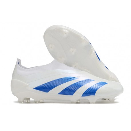 Fotbollsskor adidas Predator Elite LL FG Vit Blå