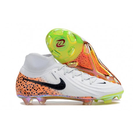 Nike Phantom Luna II Elite FG Skor Vit Svart Orange