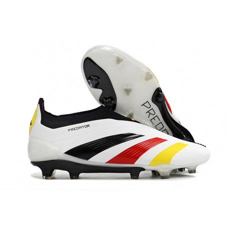 Fotbollsskor adidas Predator Elite LL FG Vit Svart Röd Gul