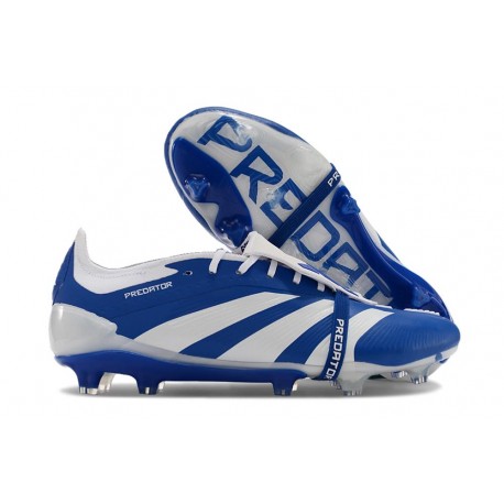 adidas Predator 24 Elite Foldover Tongue FG Blå Vit